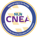 National League for Nursing - Commission for Nursing Education Accreditation badge for NWMS'S MSN program